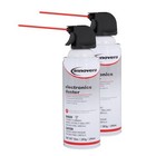 Ivr10012 Innovera Compressed Air Duster Cleaner 10 Oz Can 2 pack Dust Remover