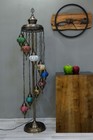 Turkish Floor Lamp  Moroccan Lighting  Mosaic Authentic Turkish Lantern  Asylove