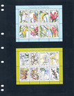  32 50 Scott Value - 1994 Tanzania Orchids 2 S s African Flowers Cv Mnh Nh Umm