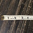 Vintage Dean Scovill Dritz  838 Measuring Tape 60  Made In England Fiberglass