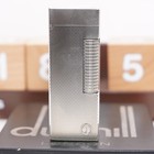 Dunhill Lighter Silver Barley Pattern _ultrasonically Cleaned_working
