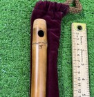 Vintage Japanese Shakuhachi  Traditional Bamboo Flute Antique Japan 17 5    Euc