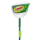 Precision Angle Broom And Dust Pan Green   White Clean Fibers Comb