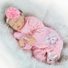 22  Reborn Baby Dolls Vinyl Silicone Realistic Handmade Newborn Girl Doll Gift