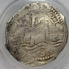 1661 Dated Cob 8 Reales Potosi Bolivia Pcgs Vf25 Assayer E Large Flan  t258
