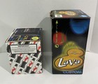 Vintage Custom Lava Lite Lamp G-02 Red W Base 32oz Yellow Liquid Read Descrip