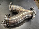 2-1 V Band Merge Collector 4   075 304 Stainless Tig Welded Turbo Exhaust 1