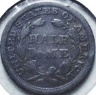 1858 P Liberty Seated Half Dime - 90   Silver -    Hdsl 072