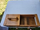 Wool Picker Tool  New  Varnished And Sealed  Sturdy  Never Used 