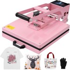 15 x15  Digital Clamshell T-shirt Heat Press Machine Transfer Sublimation Print