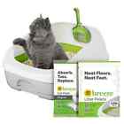 Purina Tidy Cats Breeze Cat Litter Box Starter Kit  Absorbent Pads    Pellets