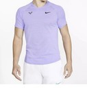Nike Men   s L  Aeroreact Rafael Nadal Slam Tennis Shirt Ci9152-531 Rare