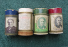 Vintage Edison Phonograph Empty  Record Cylinders