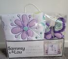 10pc Baby Girl Crib Bedding Set Nursery Butterfly Flowers Quilt Sammy Lou Shower