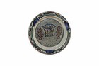 Ceramic Round Ashtray With Fish And Loaves - Tabgha Or Miracle Of