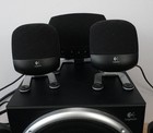 Logitech Z-640 5 1 Surround Sound Speakers System Subwoofer Tested Working
