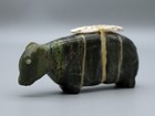 Vintage Serpentine Zuni Bear Fetish  Possibly Early Alice Leekya Homer