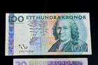 Lot Of 4 Swedish Kronor Banknotes - 100   20