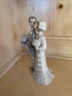Lladro  bride   Groom   4808 Getting Married Good Condition Retired