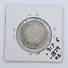 1889 Brazil 500 Reis  Brasil World Silver Coin Au Free Shipping
