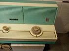 Rare Tube  Sylvania Radio Model 5t12 Turquoise Am Working 1960 s Mid Century