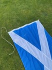 Scotland Flag  Scottish  St Andrew  Mod Flag  Rope-toggled  Linen Stitched 