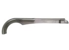 Se Racing Bicycle Chain Guard 20  Long Smoke Gray Plastic   Mounting Hardware 