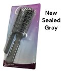 2015 New Goody Hair Vented Brush   Comb Set Purse Travel Nos Gray Discontinued