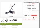 Motocaddy S7 Lithium Remote Golf Cart   Local Pickup Available