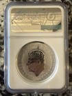 2023 Great Britain Silver King Charles Iii Coronation 2 Oz Ngc Reverse Pf70