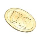 Replicated Civil War Enlisted Union Soldier Oval Brass Belt Buckle Reenactment