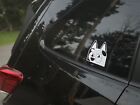 Muffin Window Decal Car Vinyl Sticker  Decal For Laptop  Car Waterproof  white 