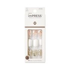 Kiss  Press-on Manicure Fake Nails     Astound  Short  single Pack  Multicolor