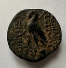 Ancient Greek Ae18 5  Antiochus Grypus Viii  Syrian Kings  125-96 Bc