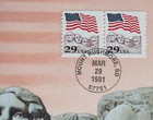 1991 Mount Rushmore National Memorial First Day Issue Koslow Art Maximum Card