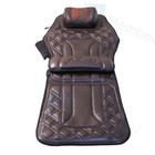 Shiatsu Shoulder Neck   Back Massager Pillow With Heat Deep Kneading Cushion Pad