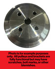 Small Block Chevy Serpentine Pulley Kit Power Steering Ac Powder Coat Finish