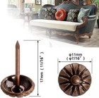 Upholstery Tacks For Decorative  Furniture Nails Red Copper 