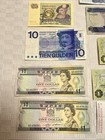 Collection Lot 70 Vintage Worldwide Banknote Note Currency Pounds Dollars Etc