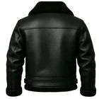 Leather Men Women Jacket Bomber Real Leather Winter