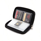 Memory Card Storage Bag 22slots Sd Cards Organiser Pouch Card Carrying Case