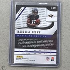 2019 Panini Prizm  341 Marquise Brown Gold Laser Rookie Chiefs Rc