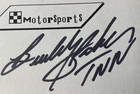 Buddy Baker Personally Autographed Signed Nascar Card Racing Freeship