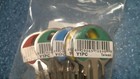 Hy-ko Multi-color Blank Keys   13005y1   Fs