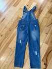 Kidscool Space Distressed Denim Overalls Size 6-7 Years