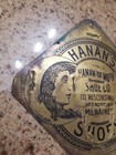 Early Antique Brass Sign Hanan s Shoes