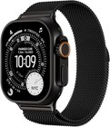 Milanese Loop Band Compatible With Apple Watch Stainless Steel Mesh Strap Set