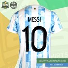 Argentina Team Incl  Lionel Messi Autographed Copa America 2021 Team Jersey