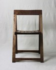 Mid-century Modern Folding Chair By Aldo Jacober  Solid Teak  Italian Design