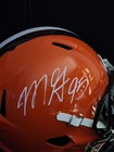Myles Garrett Full Size Beckett Authentic Autographed Helmet Cleveland Browns